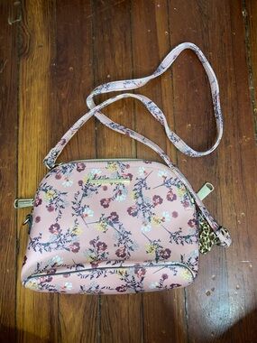 Steve Madden Pink Floral Crossbody Bag